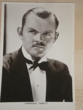 Original PICTURE postcard LAWRENCE TIBBETT. PICTUREGOER SERIES REAL PHOTOGRAPH. FILM STARS. Movie co