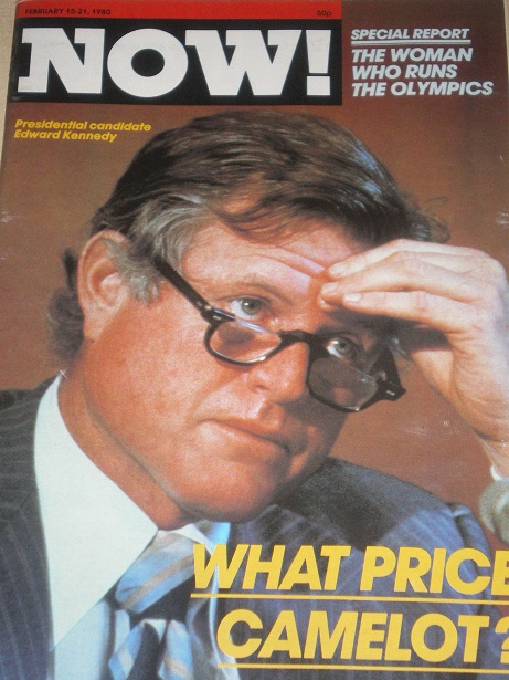 NOW! magazine, February 15 - 21 1980 issue for sale. EDWARD KENNEDY. Original British NEWS publicati