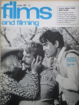 FILMS AND FILMING magazine, October 1967 issue for sale. FAYE DUNAWAY, DENVER PYLE, WARREN BEATTY. O