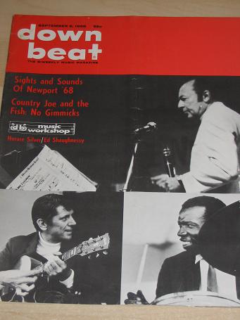 Tilleys Vintage Magazines : DOWNBEAT Magazine September 5 1968. NEWPORT ...