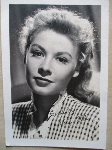 Original PHOTOGRAPH of VERA ELLEN for sale. FILM STAR, STAGE STAR, MOVIE STAR, MOVIE MEMORABILIA fro