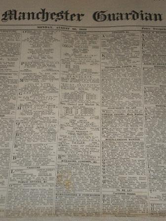 THE MANCHESTER GUARDIAN newspaper, August 30 1943 issue for sale. Original British DAILY NEWS public