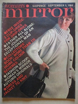 WOMAN’S MIRROR magazine, September 5 1964 issue for sale. FRANCES AND RICHARD LOCKRIDGE, MARGARET FO