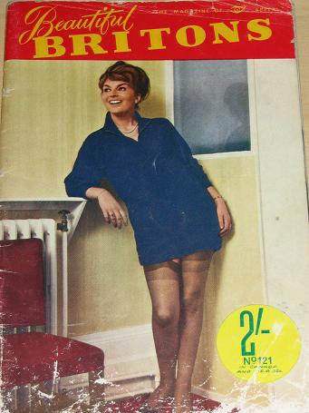 BEAUTIFUL BRITONS magazine, Number 121 issue for sale. Original 1965 British PIN-UP publication. Til