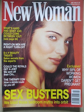 NEW WOMAN magazine, May 1993 issue for sale. AGNES ROSSI, MALIN LINDGREN. Original British WOMEN’S p