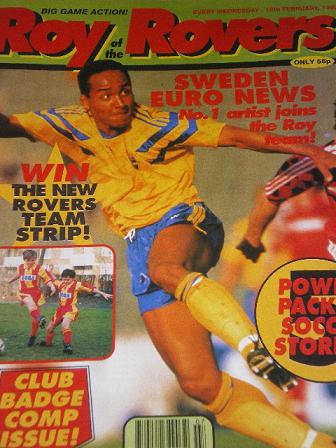 Tilleys Vintage Magazines : ROY OF THE ROVERS comic, 15 February 1992 ...