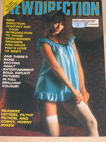 NEW DIRECTION MAGAZINE NUMBER 193 ISSUE 1987 VINTAGE ADULT MENS GLAMOUR PUBLICATION FOR SALE CLASSIC