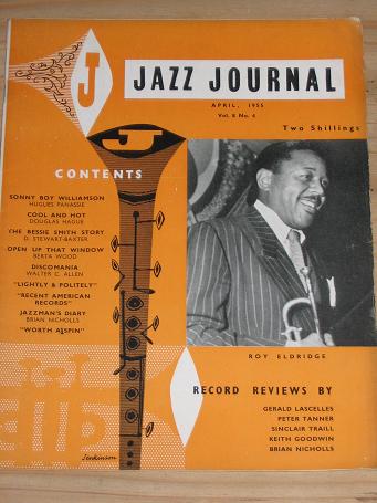 Tilleys Vintage Magazines : JAZZ JOURNAL APRIL 1955 BACK ISSUE FOR SALE ...