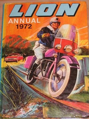 LION ANNUAL 1972 FOR SALE VINTAGE BOYS COMIC STRIP STORY PUBLICATION PURE NOSTALGIA ARCHIVES CLASSIC