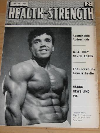 HEALTH AND STRENGTH MAGAZINE DECEMBER 24 1964 BACK ISSUE FOR SALE VINTAGE BODYBUILDING PHYSICAL CULT