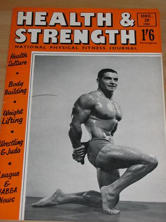 HEALTH AND STRENGTH MAGAZINE DECEMBER 28 1961 BACK ISSUE FOR SALE VINTAGE BODYBUILDING PHYSICAL CULT