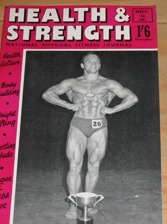 5 Vintage 1961 HEALTH & STRENGTH UK Bodybuilding Muscle Magazines