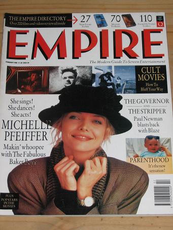 Tilleys Vintage Magazines : FEBRUARY 1990 EMPIRE MOVIE MAGAZINE