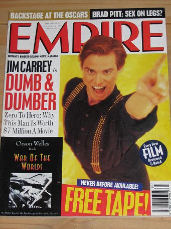 Tilleys Vintage Magazines : MAY 1995 EMPIRE MOVIE MAGAZINE JIM CARREY