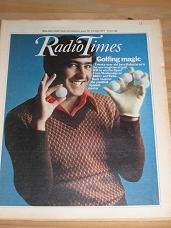 Tilleys Vintage Magazines : RADIO TIMES 2-8 JULY 1977 BALLESTEROS GOLF ...