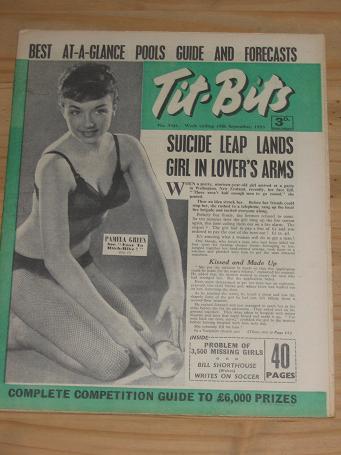 TITBITS MAG 19 SEP 1953 PAMELA GREEN VINTAGE PUBLICATION FOR SALE PURE NOSTALGIA ARCHIVES CLASSIC IM