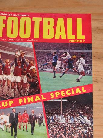 Tilleys Vintage Magazines : Football Monthly Magazine, June 1968 Issue 