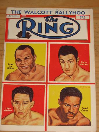  RING BOXING MAG FOR SALE MAY 1952 VINTAGE FIGHT PUBLICATION CLASSIC IMAGES OF THE TWENTIETH CENTURY