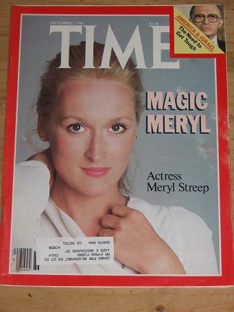 MERYL STREEP SEP 1981 TIME MAG COVER VINTAGE PUBLICATION FOR SALE CLASSIC IMAGES OF THE 20TH CENTURY
