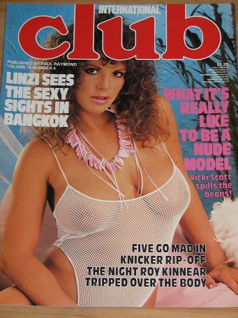 Tilleys Vintage Magazines : CLUB INTERNATIONAL MAGAZINE VOLUME 15 NUMBER 4  ISSUE 1986 VINTAGE PAUL RAYMOND ADULT MENS GLAMOUR PU