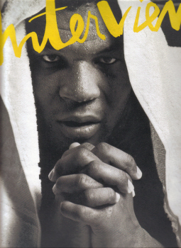 INTERVIEW MAGAZINE OCTOBER 1990 BACK ISSUE FOR SALE MIKE TYSON STONE ROSES OLDMAN BOXING VINTAGE PUB