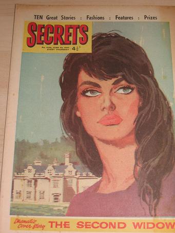 SECRETS magazine, June 29 1963 issue for sale. ROMANTIC FICTION, WOMENS FICTION. Birthday gifts from