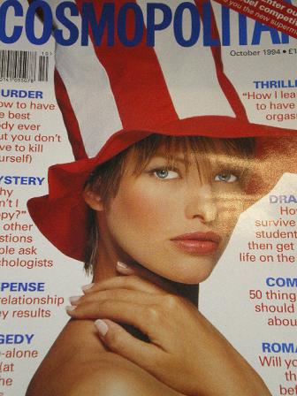 COSMOPOLITAN magazine, October 1994 issue for sale. Original UK publication from Tilley, Chesterfiel