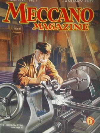 MECCANO MAGAZINE, January 1932 issue for sale. Original British HOBBIES, BOYS publication from Tille
