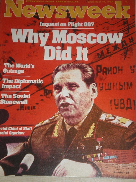 Tilleys Vintage Magazines : NEWSWEEK Magazine, September 19 1983 Issue ...