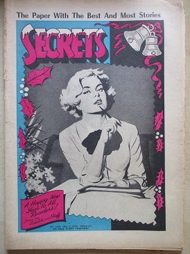 SECRETS magazine, January 3 1959 issue for sale. . Original British publication from Tilley, Chester