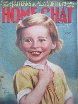 HOME CHAT magazine, December 9 1944 issue for sale. JULIAN ORMSBY GORE, BERTA RUCK, ALAN KENNINGTON.