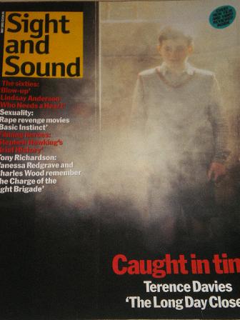 SIGHT AND SOUND magazine, May 1992 issue for sale. Original INTERNATIONAL FILM publication from Till