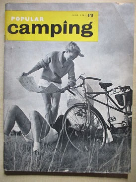 POPULAR CAMPING magazine, June 1961 issue for sale. Original British publication from Tilley, Cheste