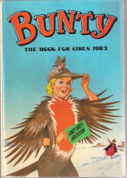 BUNTY ANNUAL FOR GIRLS 1983 VINTAGE JUVENILE TEEN PUBLICATION FOR SALE PURE NOSTALGIA