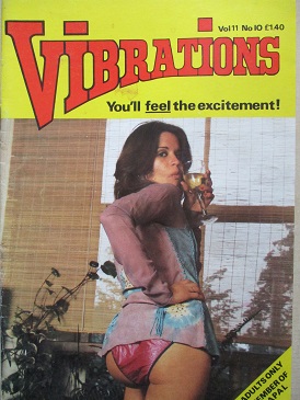 VIBRATIONS magazine, Volume 11 Number 10 issue for sale. Original BRITISH adult publication from Til