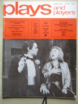 PLAYS AND PLAYERS magazine, September 1979 issue for sale. HYWEL BENNETT, GWEN NELSON. Original Brit