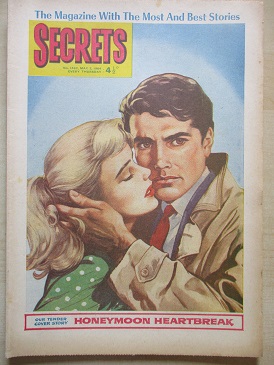 SECRETS magazine, May 2 1964 issue for sale. Original British publication from Tilley, Chesterfield,