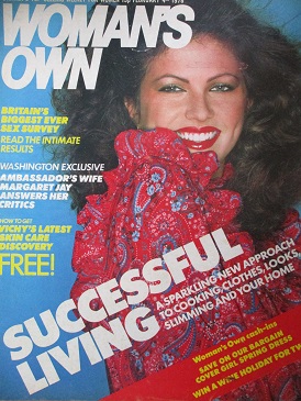 WOMAN’S OWN magazine, February 4 1978 issue for sale. DORIS CHANDLER, JEAN WITHERINGTON, DAOMA WINST