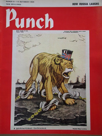 PUNCH magazine, 8 - 14 October 1969 issue for sale. ALAN COREN. Original BRITISH publication from Ti