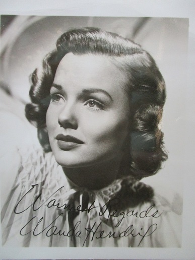 Original PHOTOGRAPH of WANDA HENDRIX for sale. FILM STAR, STAGE STAR, MOVIE STAR, MOVIE MEMORABILIA 