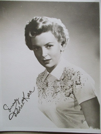 Original PHOTOGRAPH of DEBORAH KERR for sale. FILM STAR, STAGE STAR, MOVIE STAR, MOVIE MEMORABILIA f