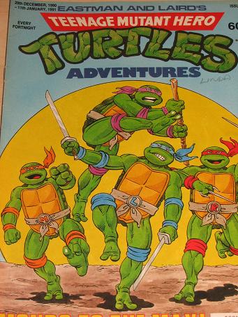 Tilleys Vintage Magazines : TEENAGE MUTANT HERO TURTLES comic, 1990 ...