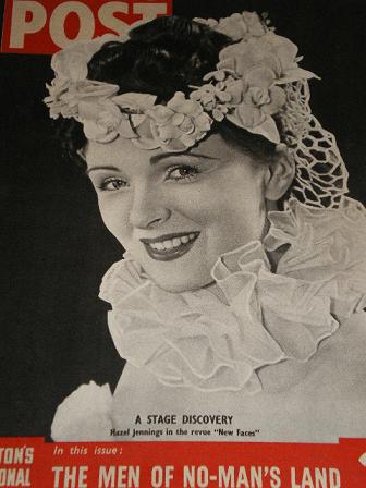 PICTURE POST magazine, May 11 1940 issue for sale. HAZEL JENNINGS, DEANNA DURBIN, H. G. WELLS. Origi