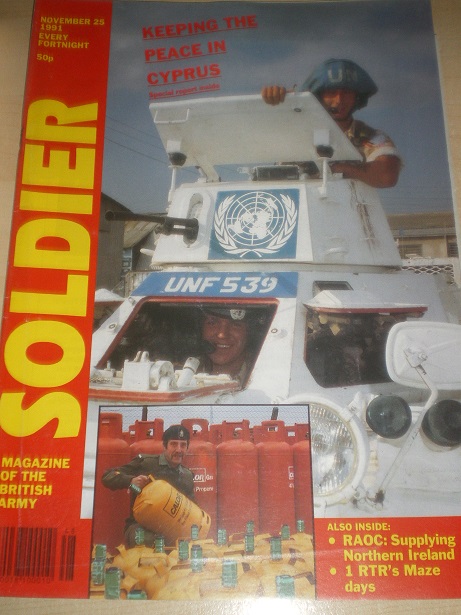 Tilleys Vintage Magazines : SOLDIER magazine, November 25 1991 issue ...