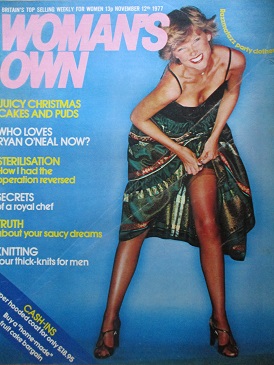 WOMAN’S OWN magazine, November 12 1977 issue for sale. ANNE SAUNDERS, ANNE WILLARD. Original British