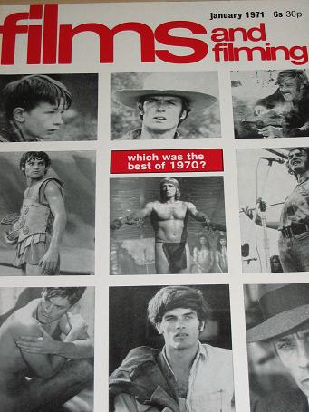 FILMS AND FILMING magazine, January 1971 issue for sale. Original British MOVIE publication from Til