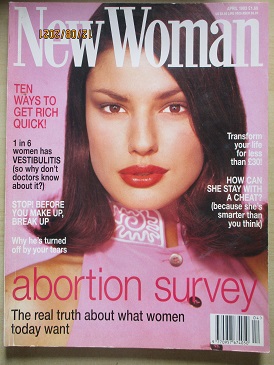 NEW WOMAN magazine, April 1993 issue for sale. JOSEPH O’CONNOR. Original British WOMEN’S publication