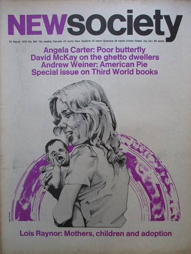 NEW SOCIETY magazine, 16 March 1972 issue for sale. LOIS RAYNOR. Original British publication from T