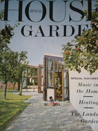 HOUSE AND GARDEN magazine, September 1964 issue for sale. Original publication from Tilley, Chesterf