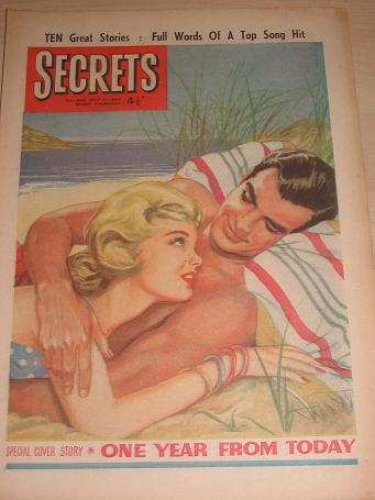 SECRETS magazine, July 13 1963 issue for sale. ROMANTIC FICTION, WOMENS FICTION. Birthday gifts from